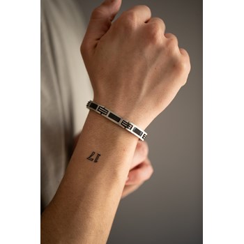 Bracelet souple Jéremy en Acier 316L