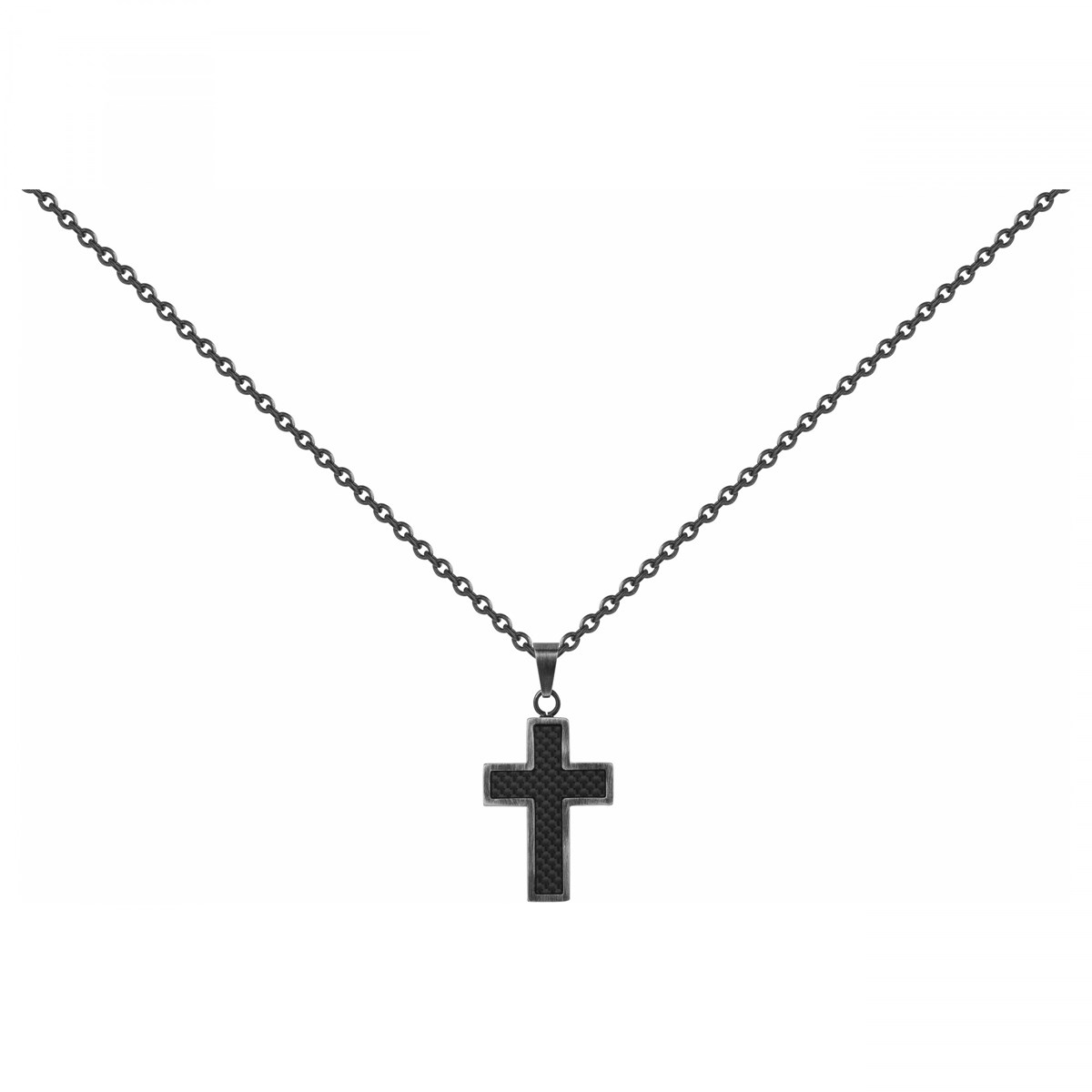 Collier mono-motif Cédric en Acier 316L