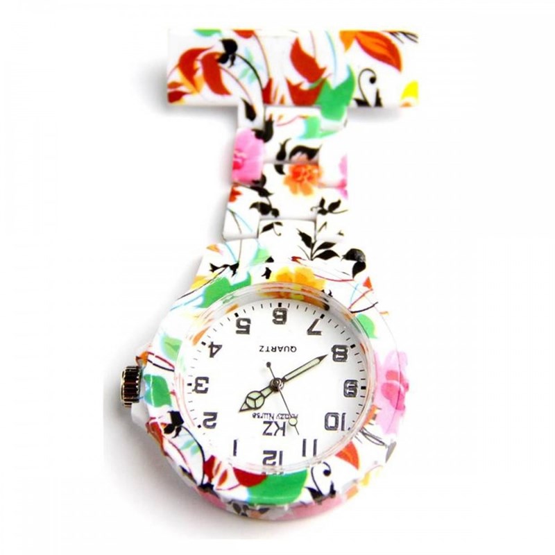 Montre Infirmière KRAZY NURSE bracelet Plastique Noir
