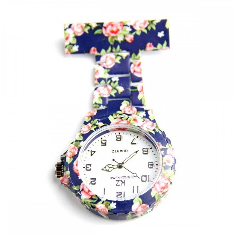 Montre Infirmière KRAZY NURSE bracelet Plastique Bleu