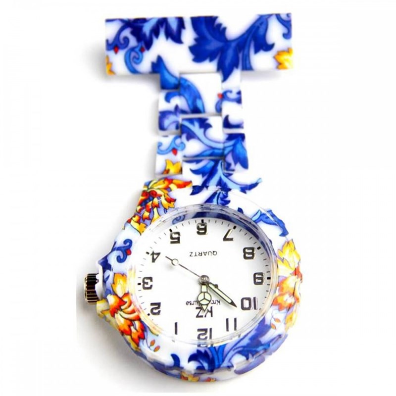 Montre Infirmière KRAZY NURSE bracelet Plastique Blanc