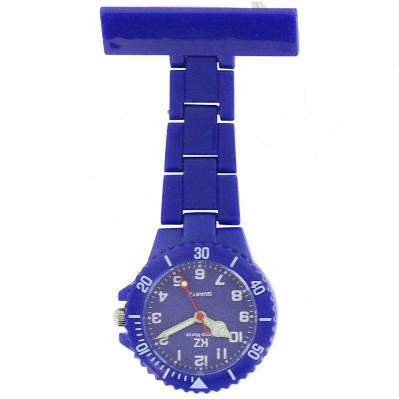 Montre Infirmière KRAZY NURSE bracelet Plastique Bleu