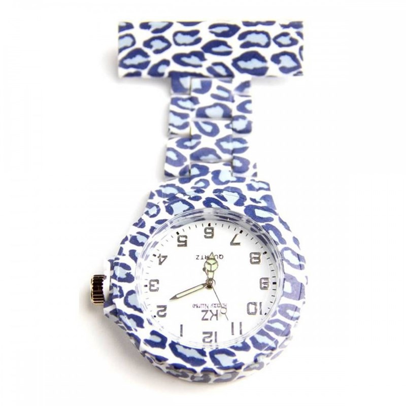 Montre Infirmière KRAZY NURSE bracelet Plastique Bleu