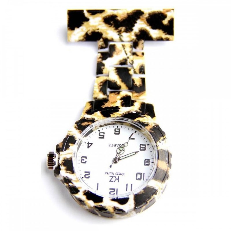 Montre Infirmière KRAZY NURSE bracelet Plastique Noir