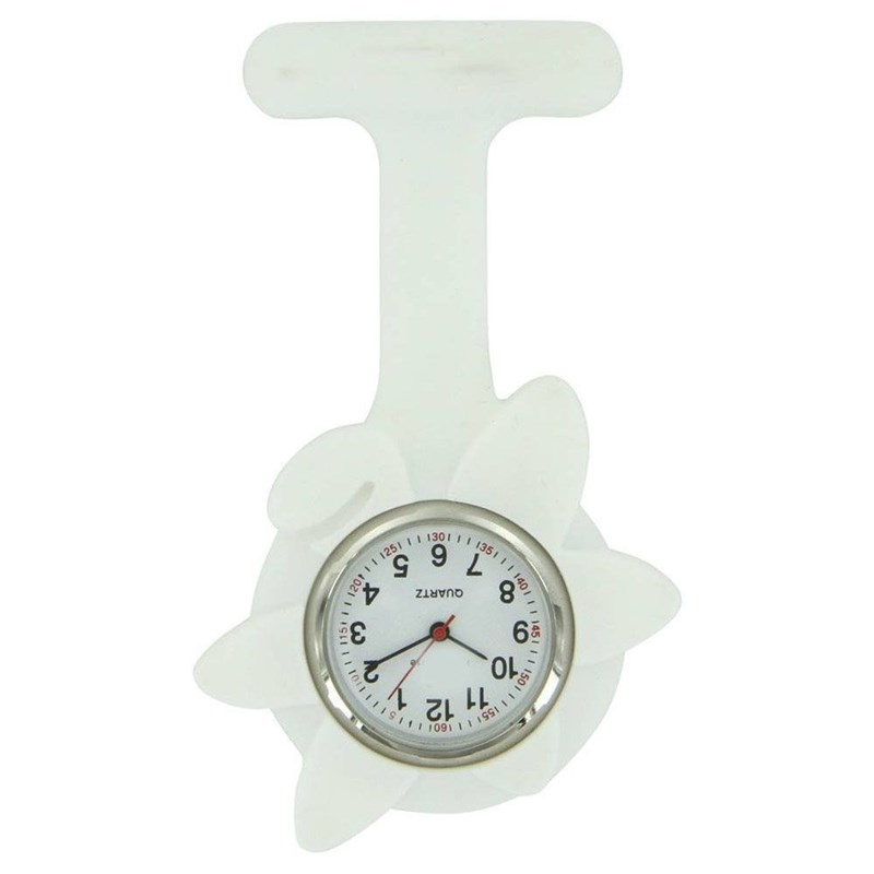 Montre Infirmière KRAZY NURSE bracelet Silicone Blanc
