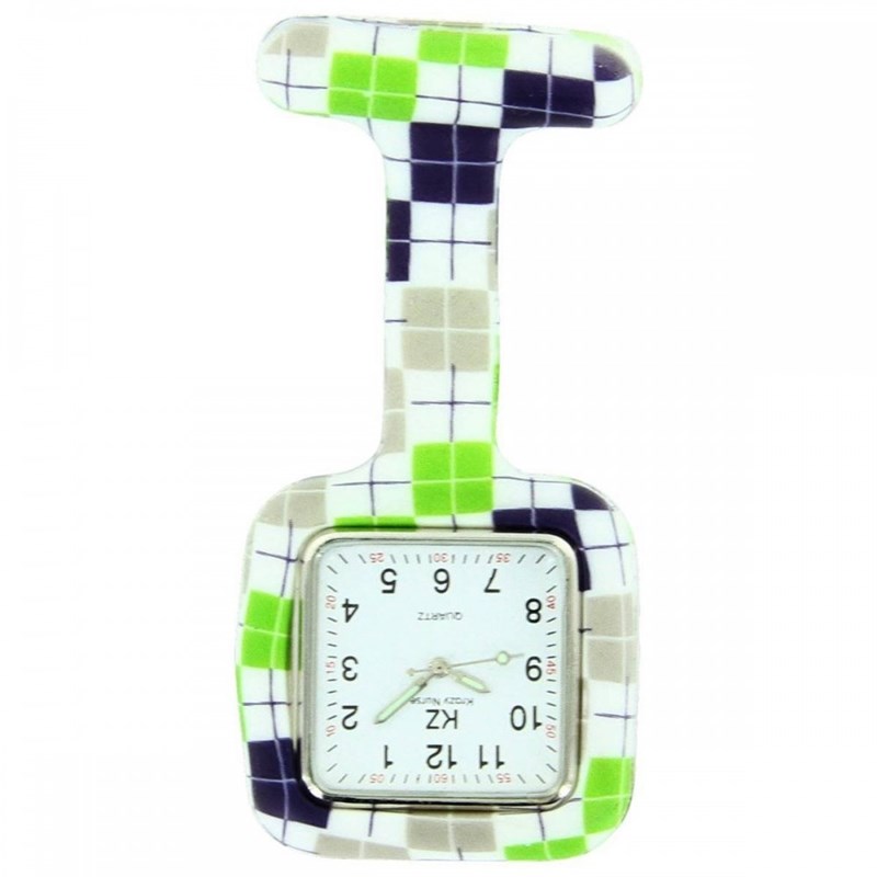 Montre Infirmière KRAZY NURSE bracelet Silicone Blanc