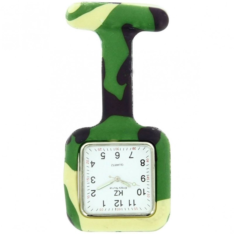 Montre Infirmière KRAZY NURSE bracelet Silicone Vert