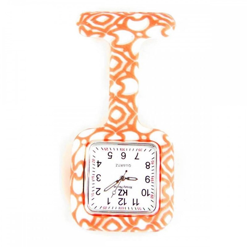 Montre Infirmière KRAZY NURSE bracelet Silicone Blanc