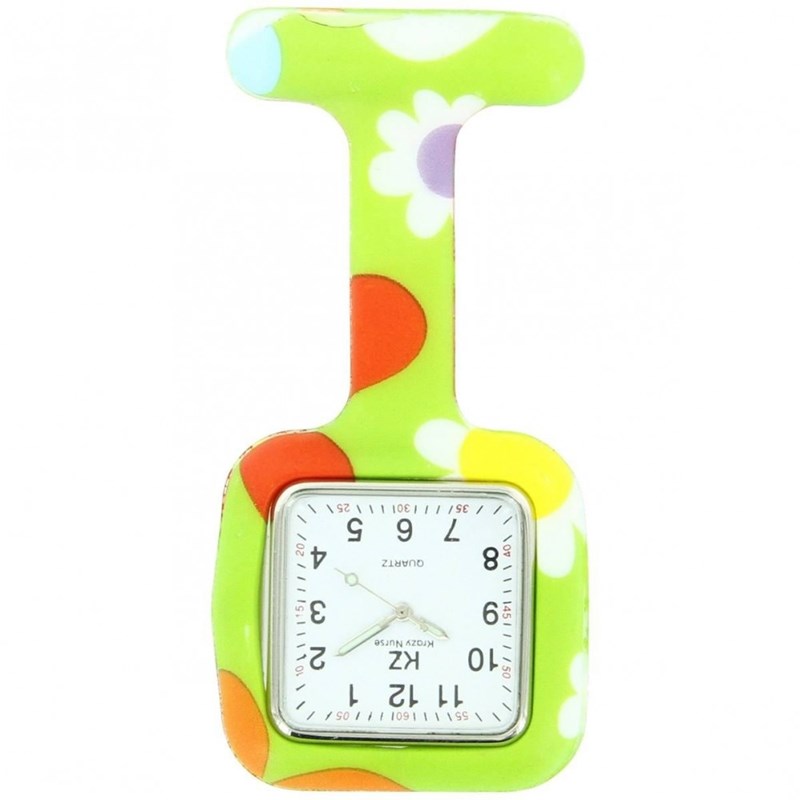 Montre Infirmière KRAZY NURSE bracelet Silicone Blanc