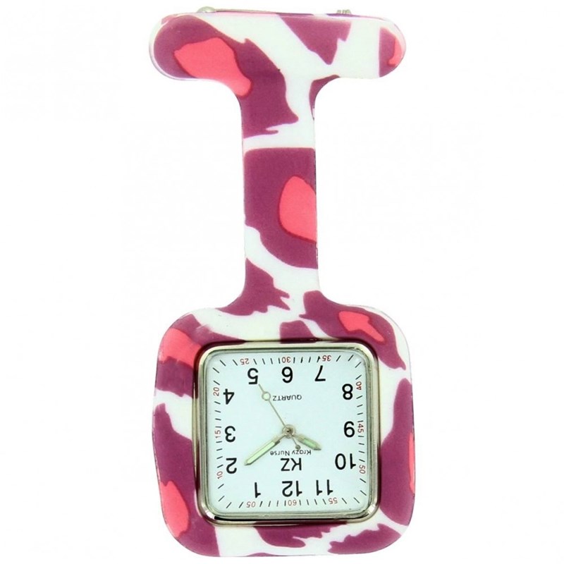 Montre Infirmière KRAZY NURSE bracelet Silicone Blanc