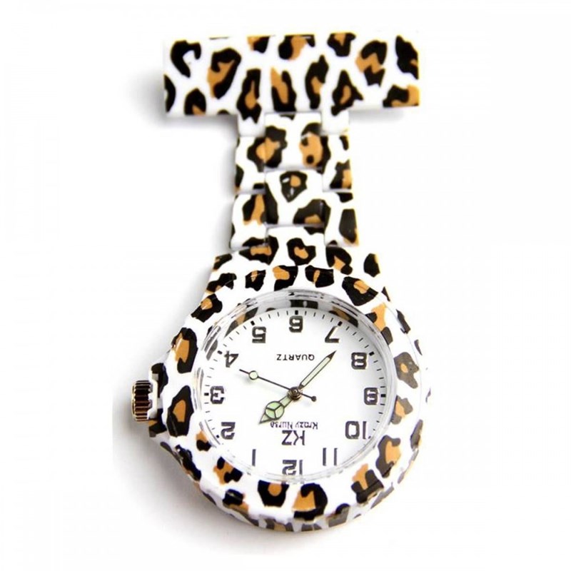 Montre Infirmière KRAZY NURSE bracelet Plastique Noir