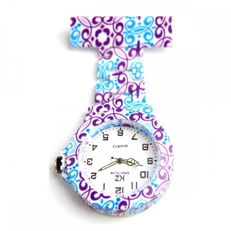 Montre Infirmière KRAZY NURSE bracelet Plastique Blanc