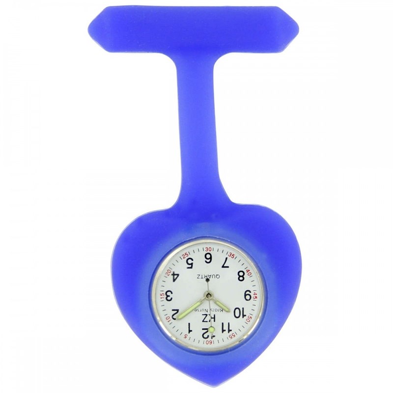 Montre Infirmière KRAZY NURSE bracelet Silicone Bleu