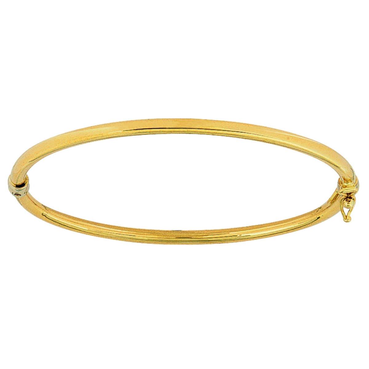 Bracelet jonc ouvrant or jaune 9 carats