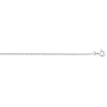 Chaine Brillaxis maille forçat or blanc 18 carats