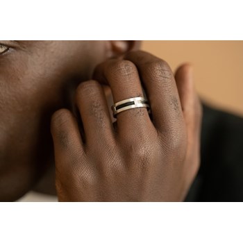 Bague Sohan en Acier 316L