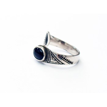 Bague Touareg argent réglable fait main