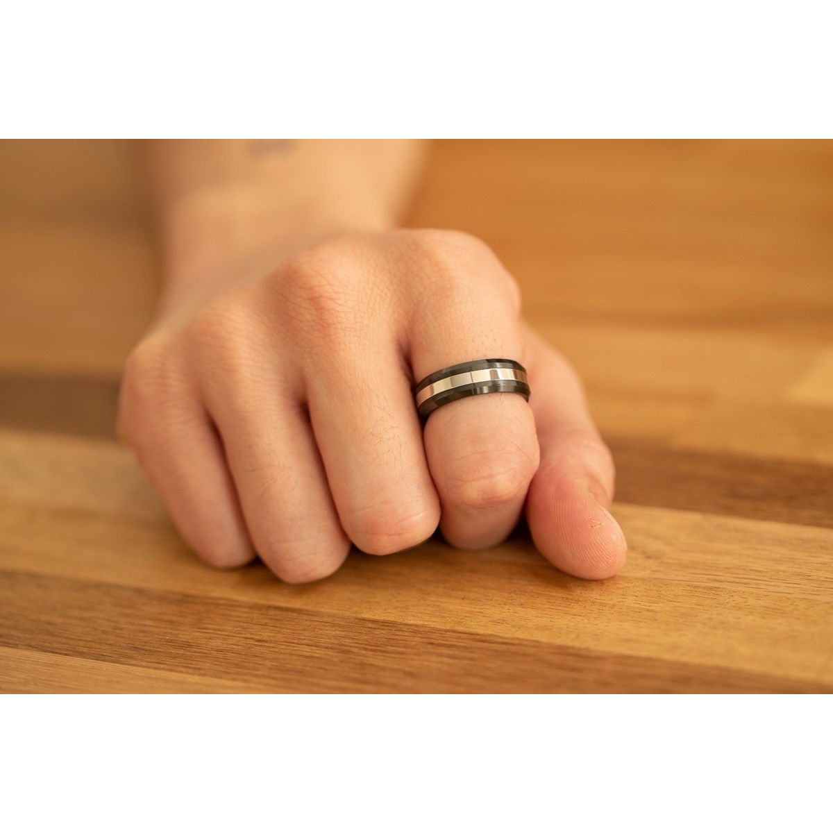 Bague Robert en Acier 316L - vue 2