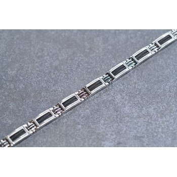 Bracelet souple Léandre en Acier 316L