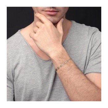 Bracelet Homme ou Femme Or Jaune - Maille Grain de Café