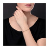 Bracelet Femme Or 18 Carats - Maille Grain de Café - Jaune - vue V2