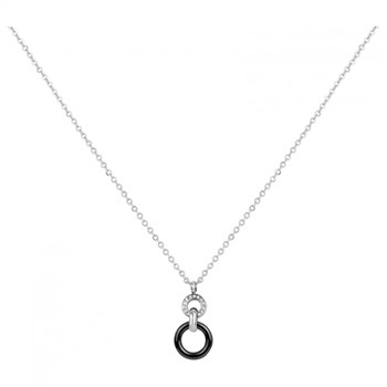 Collier Audrey en Acier avec cristal