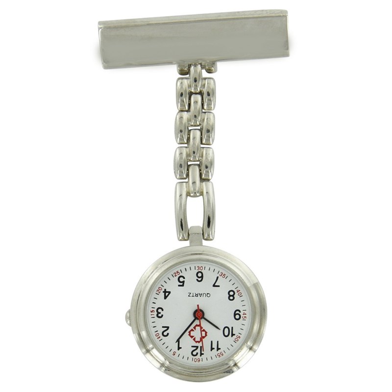 Montre Infirmière KRAZY NURSE bracelet Acier Argenté