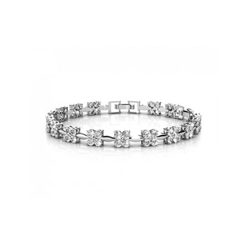 Bracelet Sweet - Argenté et Cristal