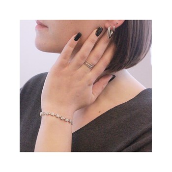 Bracelet Sweet - Argenté et Cristal