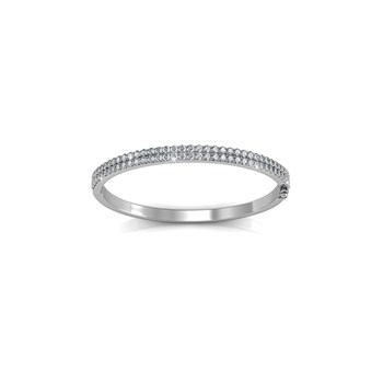 Bracelet Glamour - Argenté et Cristal