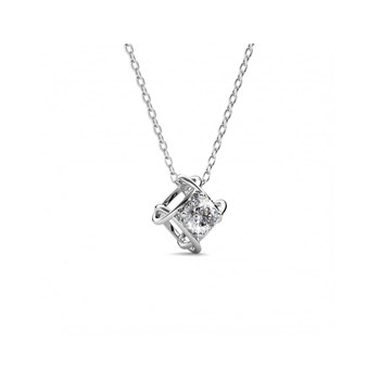 Pendentif Roxy - Argenté et Cristal