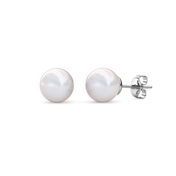 7 Days Colorful Pearl Earrings - Silver and Multi