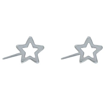 Boucles d'Oreilles Argent 925 Etoiles Filantes