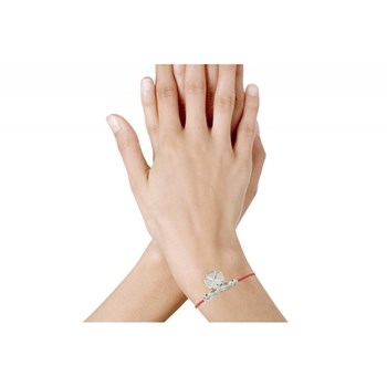 Bracelet Lien Trèfle Argent 925 - Colors - Violet