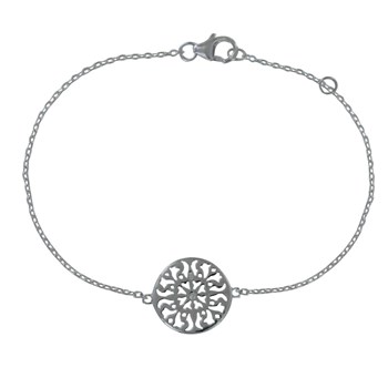 Bracelet Argent 925 Arabesque Ronde