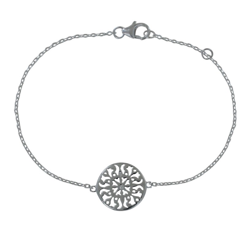 Bracelet Argent 925 Arabesque Ronde