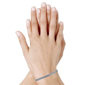 Bracelet Argent 925 Paillettes - Classics - Gris argent