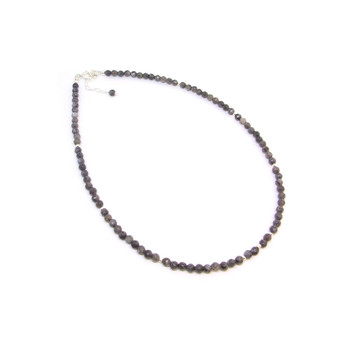 Collier Labradorite Noire