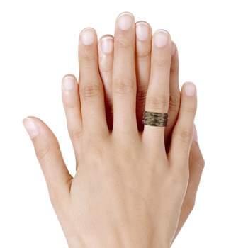 Vergulde ring Semainier