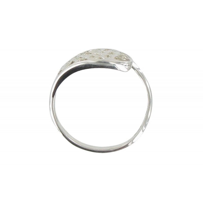 Bague Argent 925 Goutte Arabesque - vue 3
