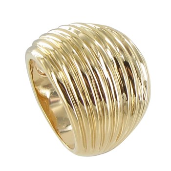 Gold-plated Shell Ring