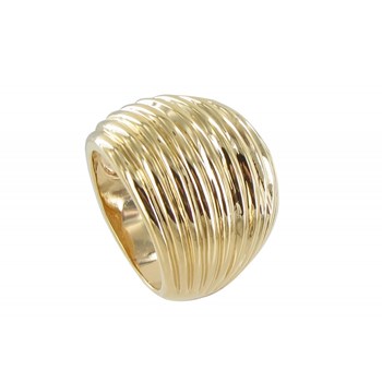 Gold-plated Shell Ring