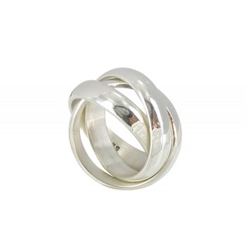 Bague Argent 925 Trois Anneaux