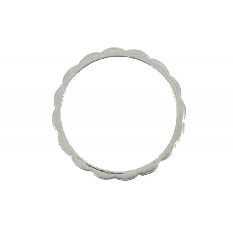 Bague Argent 925 Anneau de Vagues - vue 3