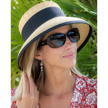 Red Coral & Sterling Silver Three-Flower Earrings | Aden