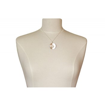 Collier Argent 925 Nénuphar Perle de Culture 8-9mm - Classics - Blanc