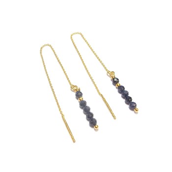 Boucles D'Oreilles Saphir