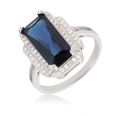 bague argent zirconium rectangulaire bague argent zirconium rectangulaire