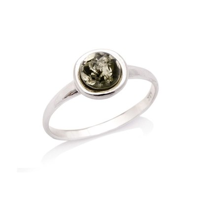 Bague argent 925 Ambre veritable de la mer Baltique LA MAISON DE L