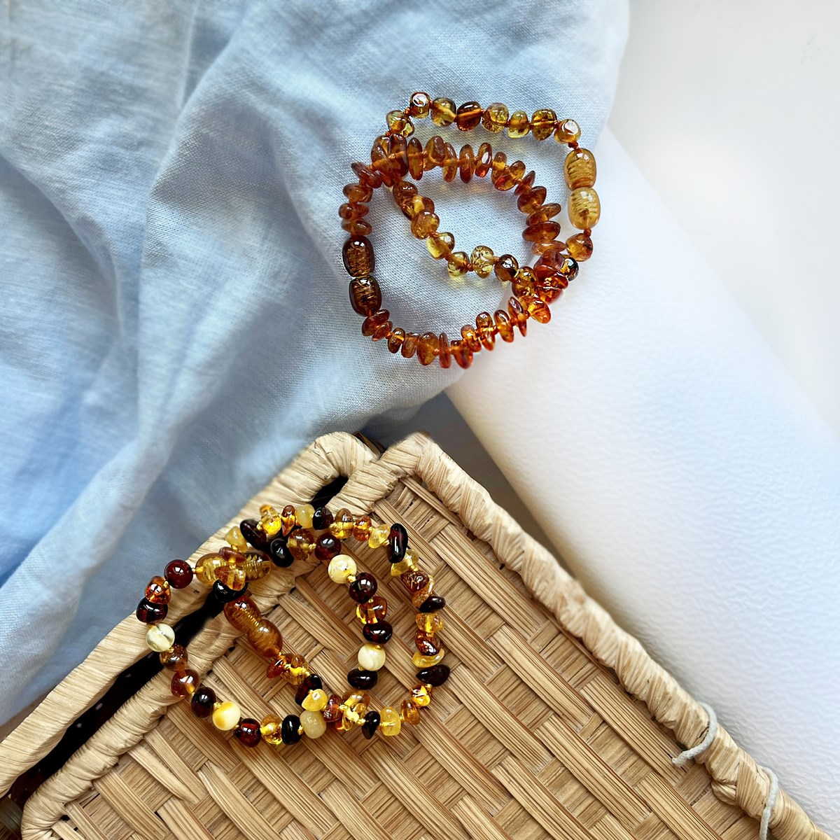 Bracelet pour bébé en ambre - vue 3